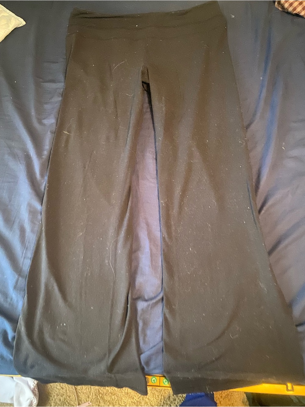 lululemon athletica Black Wide-Leg Trousers